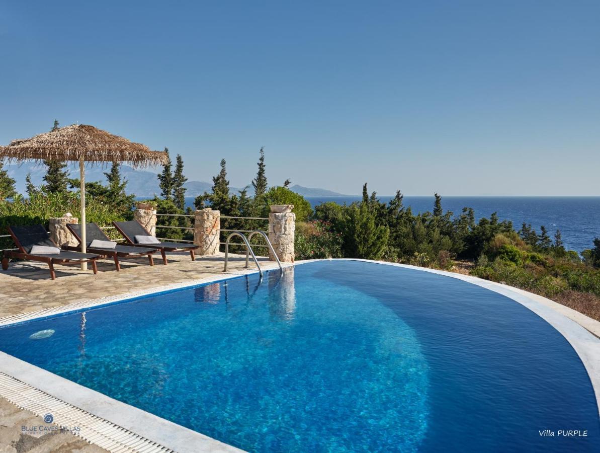 Blue Caves Villas - Exceptional Villas With Private Pools Direct Access To The Sea Koríthion Room photo