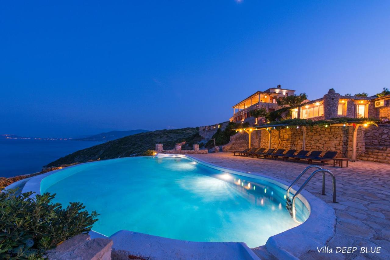 Blue Caves Villas - Exceptional Villas With Private Pools Direct Access To The Sea Koríthion Exterior photo