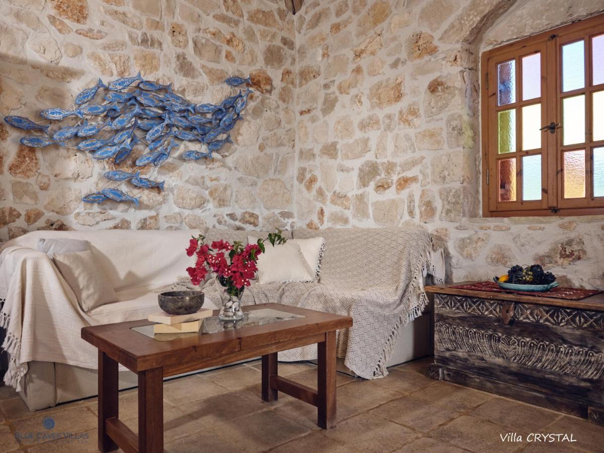 Blue Caves Villas - Exceptional Villas With Private Pools Direct Access To The Sea Koríthion Room photo